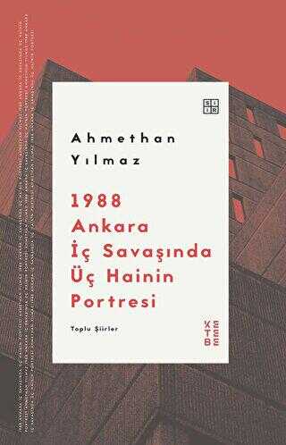 1988 Ankara İç Savaşında Üç Hainin Portresi - Şiir Kitapları | Avrupa Kitabevi