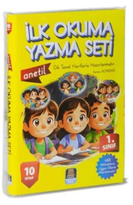 1.Sınıf Anetil İlk Okuma Yazma Seti 10 Kitap - Okul Öncesi Resimli Kitaplar | Avrupa Kitabevi