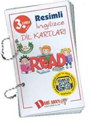 3. Sınıf Resimli İngilizce Dil Kartı - Sözlükler | Avrupa Kitabevi