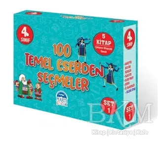 4. Sınıf 100 Temel Eserden Seçmeler Set 1 - Dünya Çocuk Klasikleri | Avrupa Kitabevi