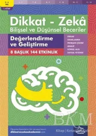 5-6 Yaş Dikkat - Zeka Bilişsel ve Düşünsel Beceriler - Zeka Gelişimi Kitapları | Avrupa Kitabevi