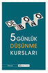 5 Günlük Düşünme Kursları - Kişisel Gelişim Kitapları | Avrupa Kitabevi