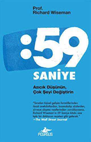 59 Saniye - Kişisel Gelişim Kitapları | Avrupa Kitabevi