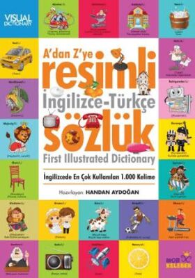 A’dan Z’ye Resimli İngilizce Türkçe Sözlük - İngilizce Sözlükler | Avrupa Kitabevi