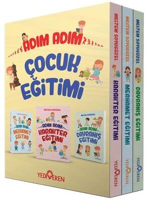 Adım Adım Çocuk Eğitimi Kutulu Set - Sosyoloji ile Alakalı Aile ve Çocuk Kitapları | Avrupa Kitabevi