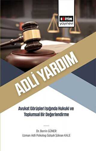 Adli Yardım - Sosyoloji Araştırma ve İnceleme Kitapları | Avrupa Kitabevi