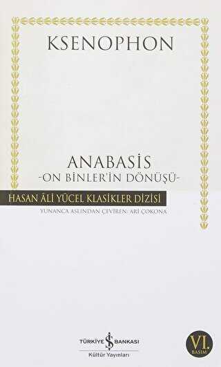 Anabasis - On Binler`in Dönüşü - Tarihi Romanlar | Avrupa Kitabevi