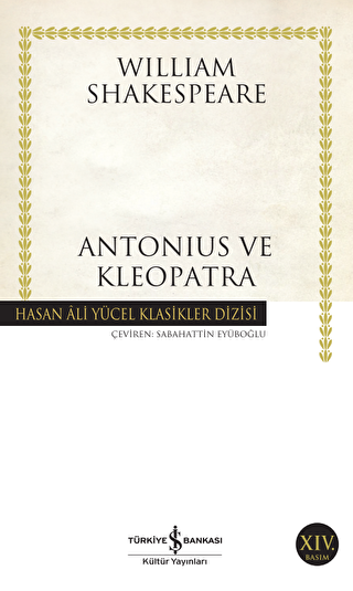 Antonius ve Kleopatra - Senaryo Kitapları | Avrupa Kitabevi