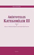 Aristoteles Kategoriler 3 - Araştıma-İnceleme-Referans Kitapları | Avrupa Kitabevi