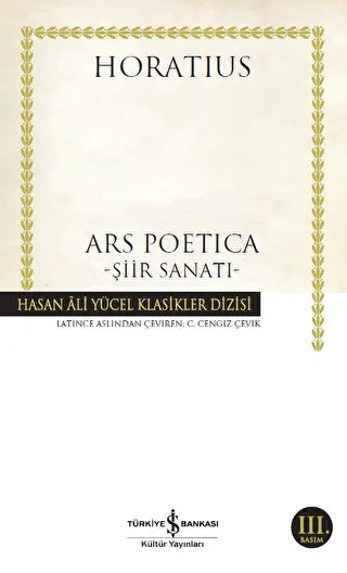 Ars Poetica - Şiir Sanatı