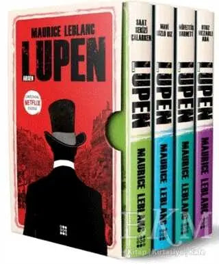 Arsen Lüpen-Kutulu Siyah Set 4 Kitap Takım - Roman | Avrupa Kitabevi