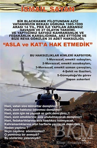 Asla ve Kat`a Hak Etmedik - Anı Mektup ve Günlük Kitapları | Avrupa Kitabevi