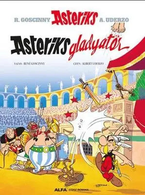 Asteriks 4 - Asteriks Gladyatör - Çizgi Roman Kitapları | Avrupa Kitabevi