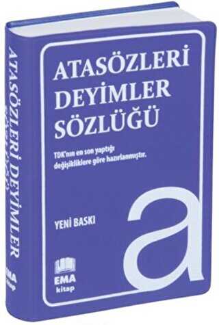 Atasözleri Deyimler Sözlüğü Karton Kapak - Atasözleri,Deyimler ve Terimler Sözlüğü | Avrupa Kitabevi