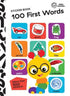 Baby Einstein: Sticker Book-100 First Words - Hikayeler | Avrupa Kitabevi