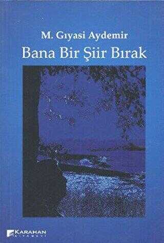 Bana Bir Şiir Bırak - Şiir Kitapları | Avrupa Kitabevi