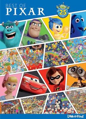 Best of Pixar Look and Find Activity Book - Hikayeler | Avrupa Kitabevi