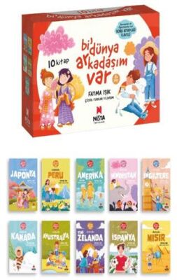 Bi’ Dünya Arkadaşım Var 10 Kitap + Soru Kitapçığı - Hikayeler | Avrupa Kitabevi