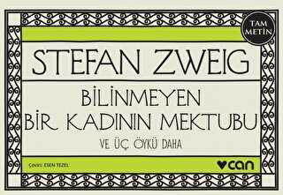 Bilinmeyen Bir Kadının Mektubu ve Üç Öykü Daha Mini Kitap - Roman | Avrupa Kitabevi