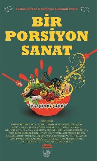 Bir Porsiyon Sanat - Genel Yemek Kitapları | Avrupa Kitabevi