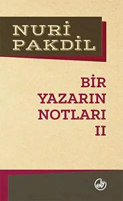 Bir Yazarın Notları 2 - Denemeler | Avrupa Kitabevi