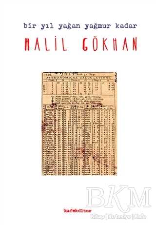 Bir Yıl Yağan Yağmur Kadar - Şiir Kitapları | Avrupa Kitabevi