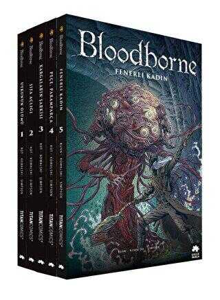 Bloodborne 5 Kitap Set - Çizgi Roman Kitapları | Avrupa Kitabevi