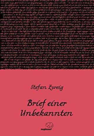 Brief einer Unbekannten - Bilinmeyen Bir Kadının Mektubu - Alman Edebiyatı Kitapları | Avrupa Kitabevi