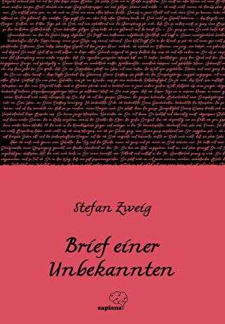 Brief einer Unbekannten - Bilinmeyen Bir Kadının Mektubu