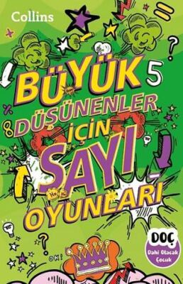 Büyük Düşünenler için Sayı Oyunları - Etkinlik Kitapları | Avrupa Kitabevi