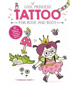 Cool Princess Tattoo Book: Poppy - Hikayeler | Avrupa Kitabevi