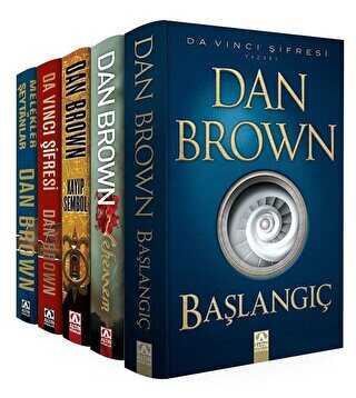 Dan Brown Seti - Robert Langdon Serisi 5 Kitap Takım - Korku ve Gerilim Edebiyatı | Avrupa Kitabevi