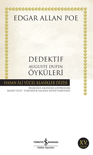 Dedektif Auguste Dupin Öyküleri - Polisiye Romanlar | Avrupa Kitabevi