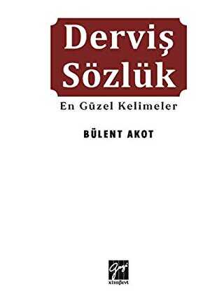 Derviş Sözlük - Sözlükler | Avrupa Kitabevi