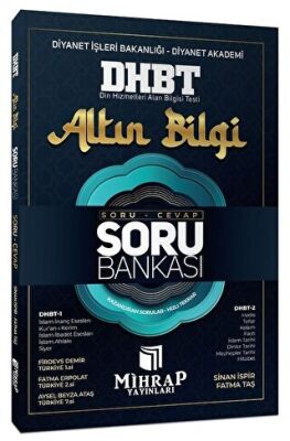 Mihrap Yayınları DHBT Altın Bilgi Soru Cevap Soru Bankası -  | Avrupa Kitabevi