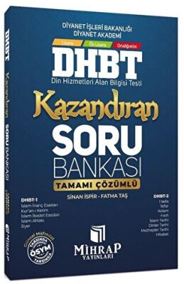 Mihrap Yayınları DHBT Kazandıran Soru Bankası Çözümlü -  | Avrupa Kitabevi
