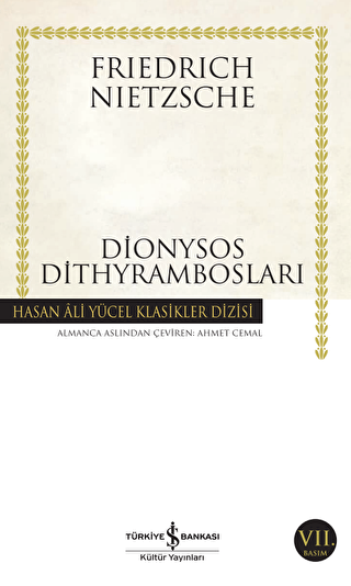 Dionysos Dithyrambosları -  | Avrupa Kitabevi