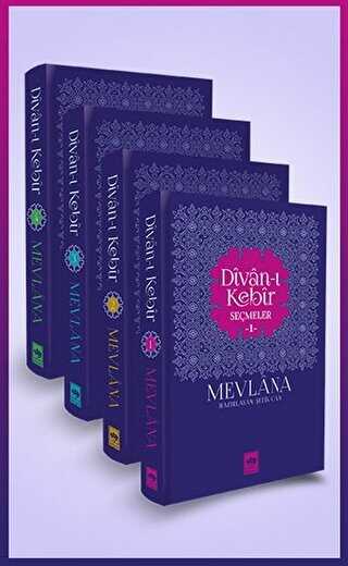 Divan-ı Kebir Seçmeler 4 Cilt Takım - Türk Edebiyatı Romanları | Avrupa Kitabevi