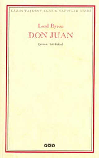 Don Juan - Şiir Kitapları | Avrupa Kitabevi