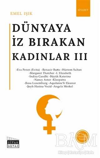 Dünyaya İz Bırakan Kadınlar 3 - Biyografik ve Otobiyografik Kitaplar | Avrupa Kitabevi