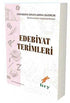 Edebiyat Terimleri Sözlüğü - Genel Edebiyat Kitapları | Avrupa Kitabevi