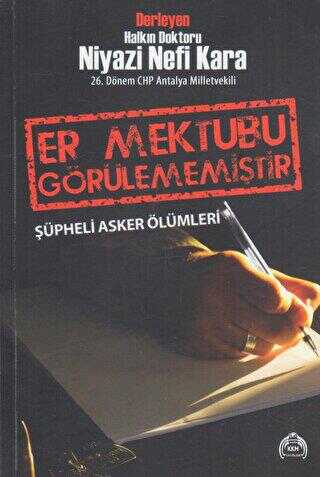 Er Mektubu Görülememiştir - Anı Mektup ve Günlük Kitapları | Avrupa Kitabevi