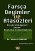 Farsça Deyimler ve Atasözleri - Atasözleri,Deyimler ve Terimler Sözlüğü | Avrupa Kitabevi