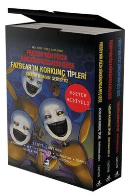 Fazbear`ın Korkunç Tipleri Çizgi Roman Seti - Çocuk Çizgi Roman Kitapları | Avrupa Kitabevi