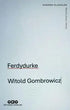 Ferdydurke - Roman | Avrupa Kitabevi