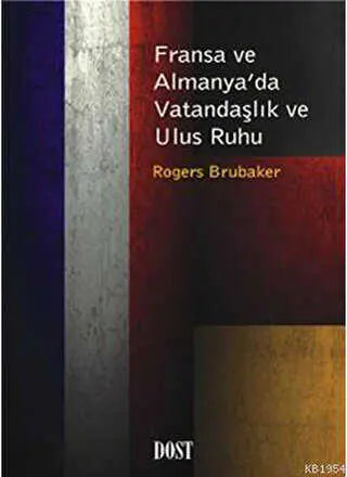 Fransa ve Almanya’da Vatandaşlık ve Ulus Ruhu -  | Avrupa Kitabevi