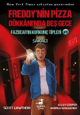 Freddy’nin Pizaa Dükkanı’nda Beş Gece Fazbear’ın Korkunç Tipleri 11 : Şakacı - Roman ve Öykü Kitapları | Avrupa Kitabevi