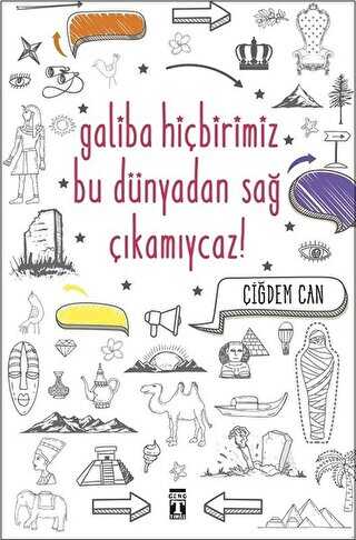 Galiba Hiçbirimiz Bu Dünyadan Sağ Çıkamıycaz! - Mizah Kitapları | Avrupa Kitabevi
