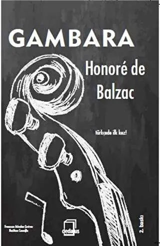 Gambara - Fransız Edebiyatı Kitapları | Avrupa Kitabevi
