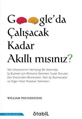 Google`da Çalışacak Kadar Akıllı Mısınız? - Kişisel Gelişim Kitapları | Avrupa Kitabevi